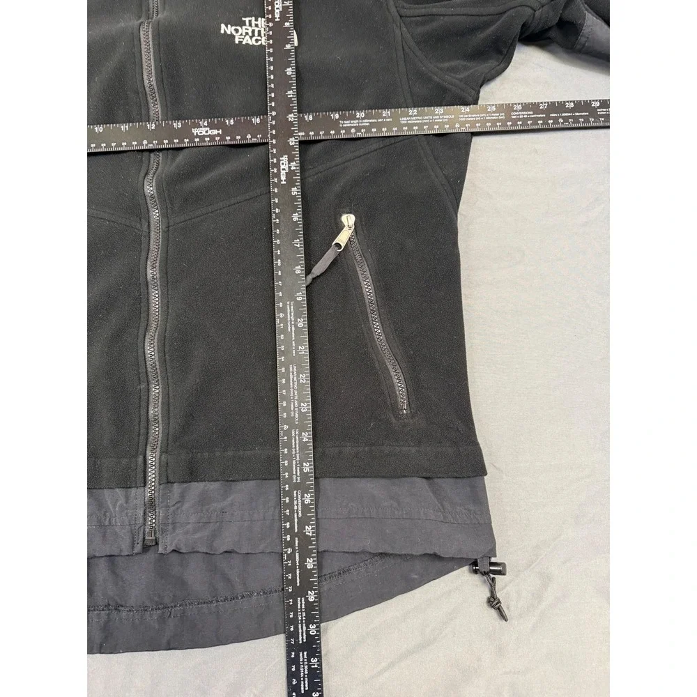 Vintage The North Face Gore Windstopper Fleece Jacket Mens Large Black Full Zip
